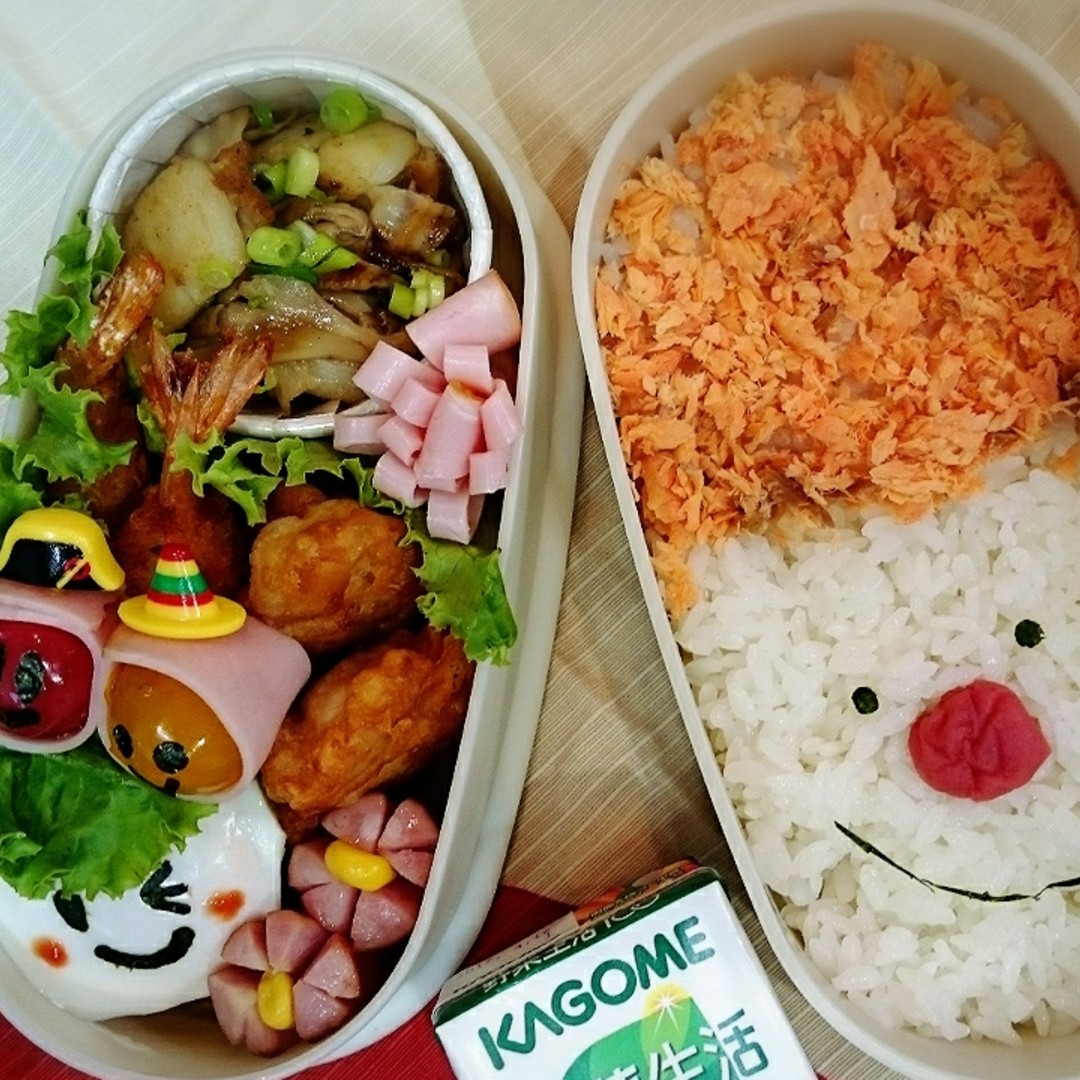 前期期末考査③～顔弁当～