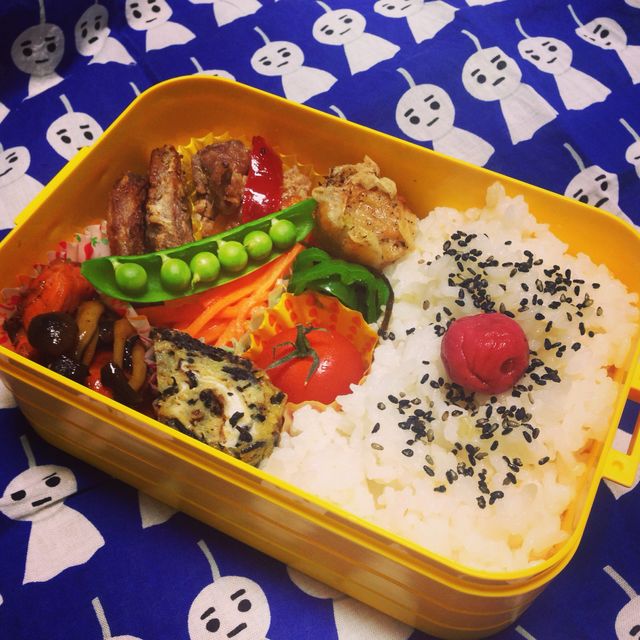 お片付け弁当w
