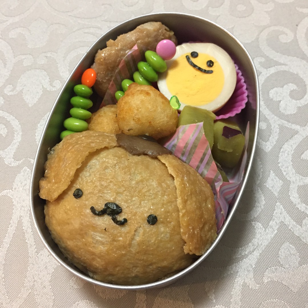 ポムポムプリンのおいなりさん弁当