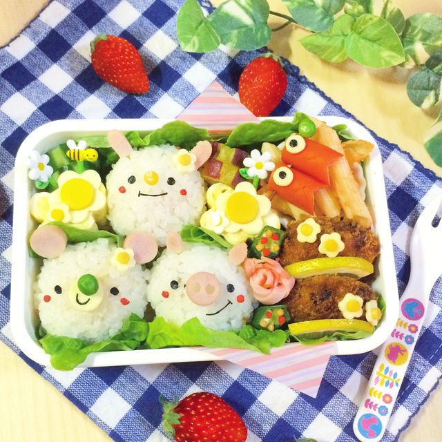 春らんまん♡こいのぼりお弁当♫