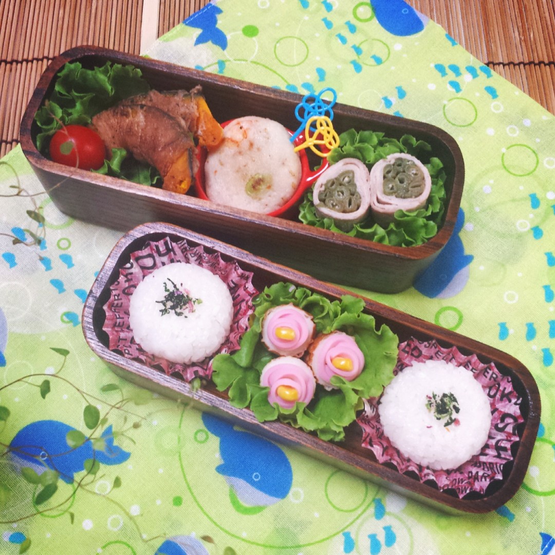 蒲鉾が主張弁当