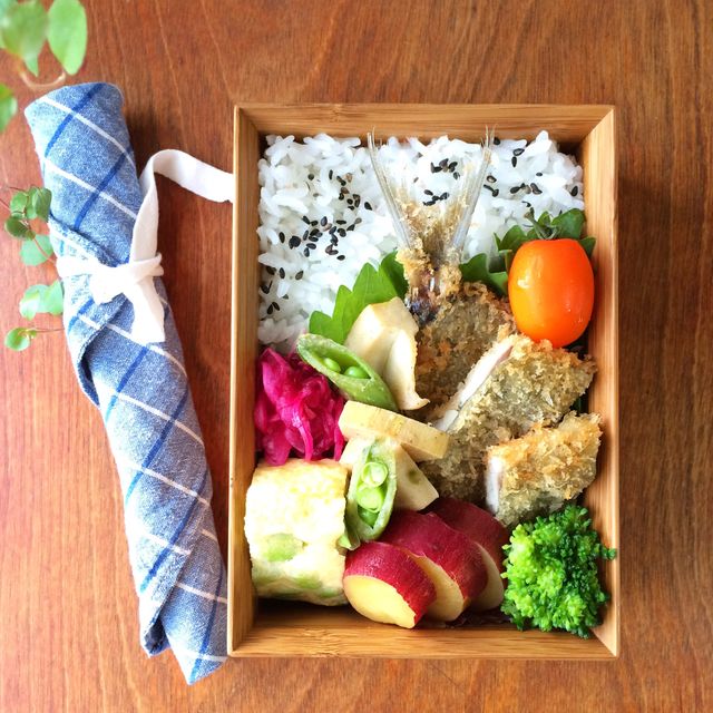 イワシのフライ弁当