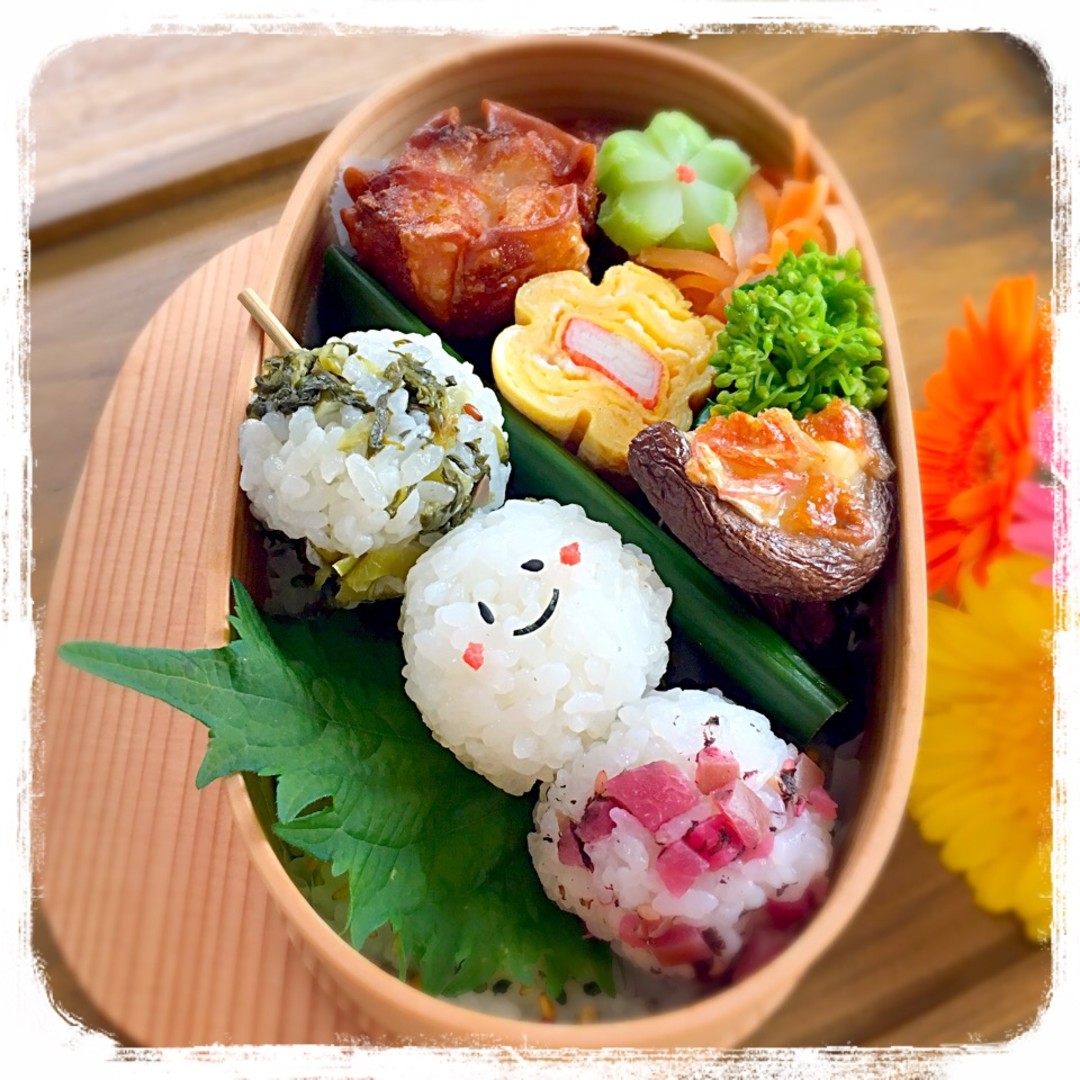 三色団子おにぎり弁当