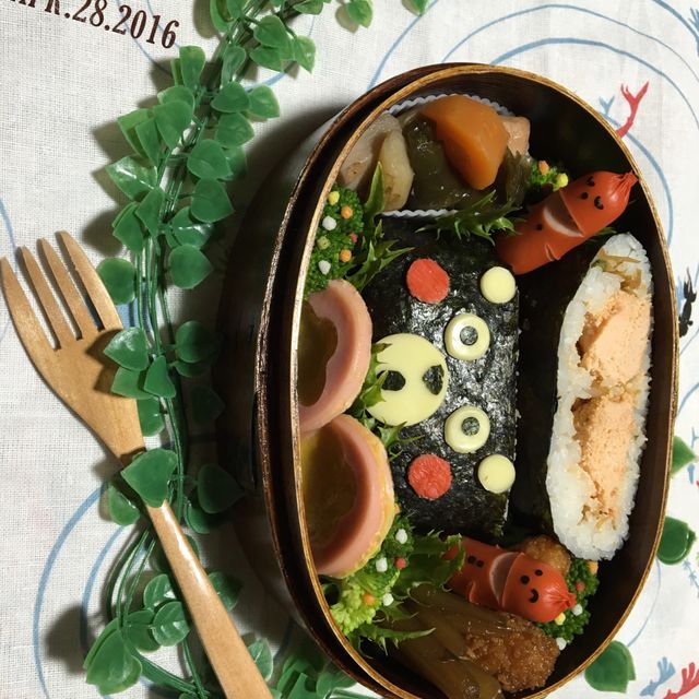 頑張れ熊本クマモン弁当