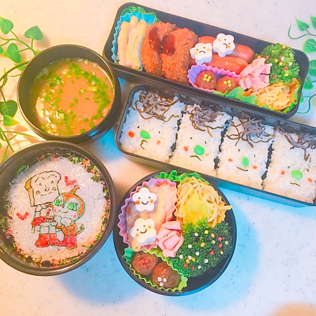 しょくぱんまんオブラート←旦那弁当