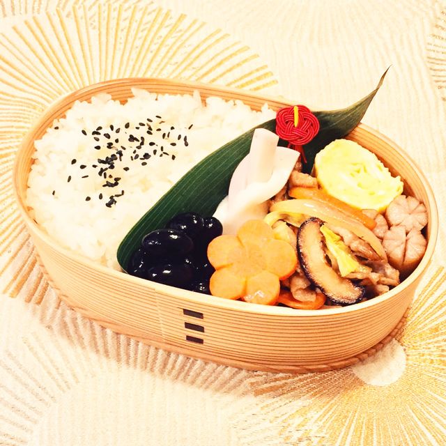 お正月明けの節約弁当