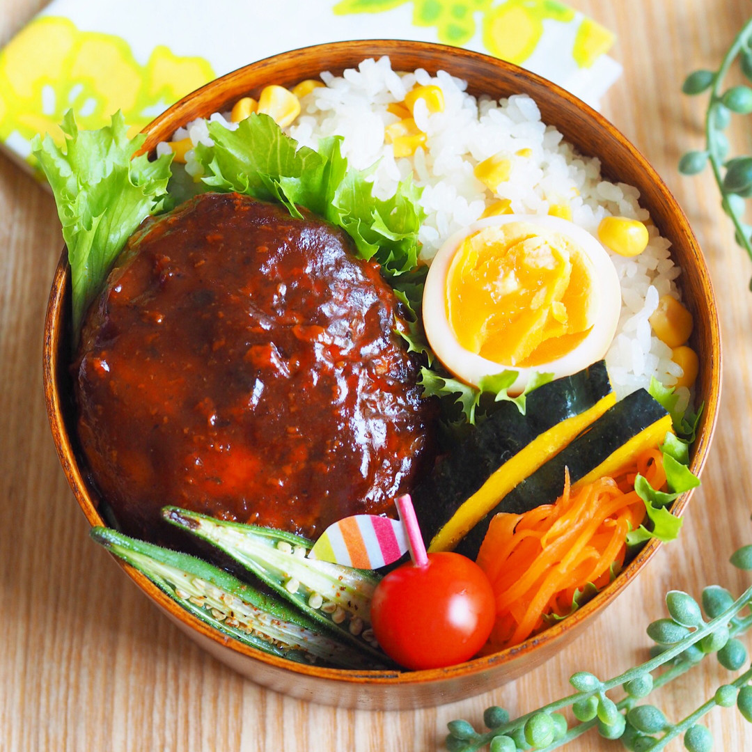 ジャンボ豆腐ハンバーグ弁当