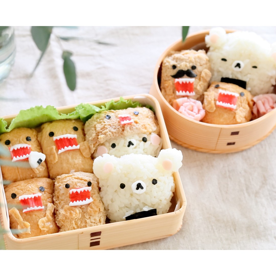 どーもくん×リラックマのコラボ弁当
