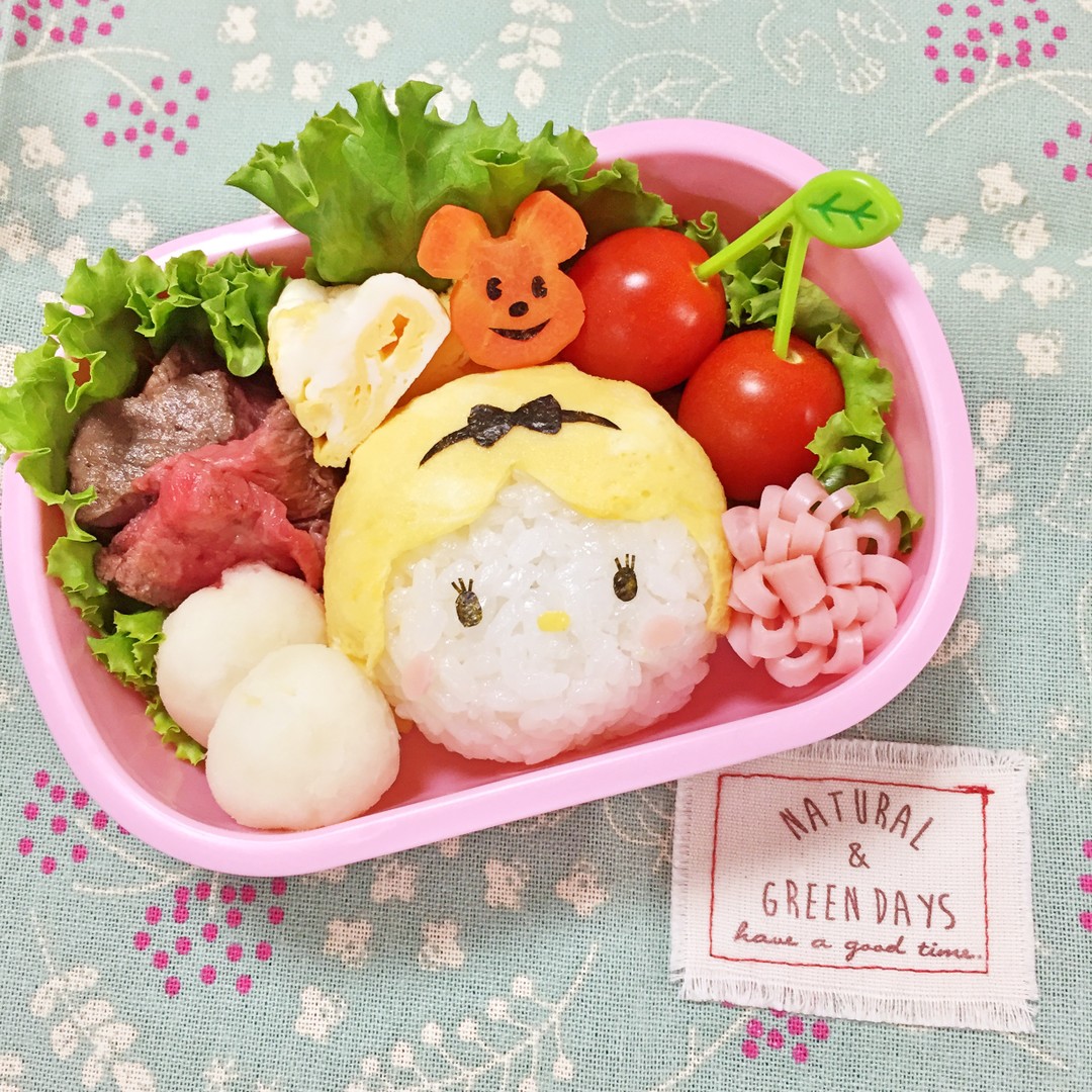 ⑅⃝ツムツムアリス弁当⑅⃝