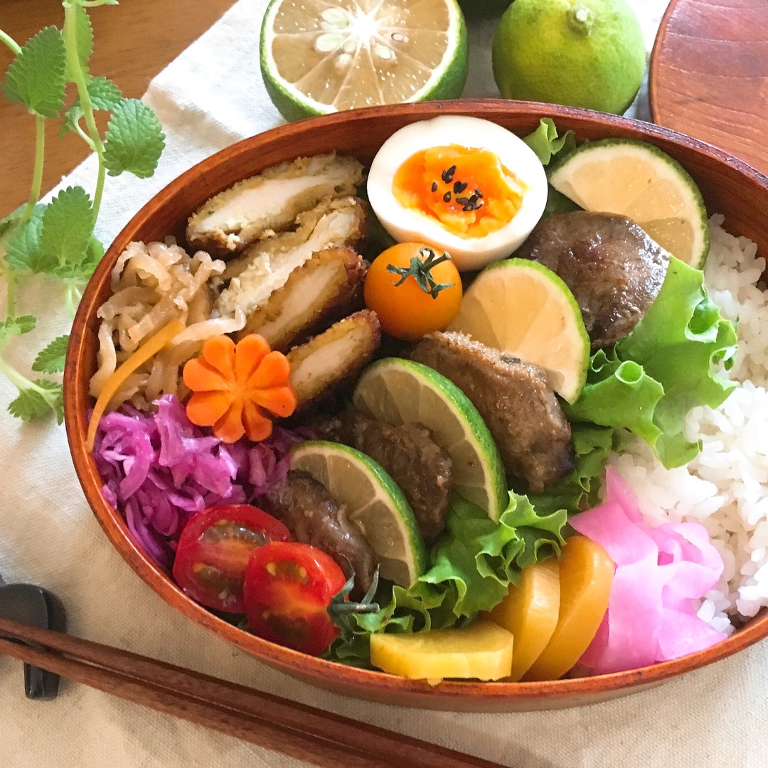 豚タン塩弁当❁