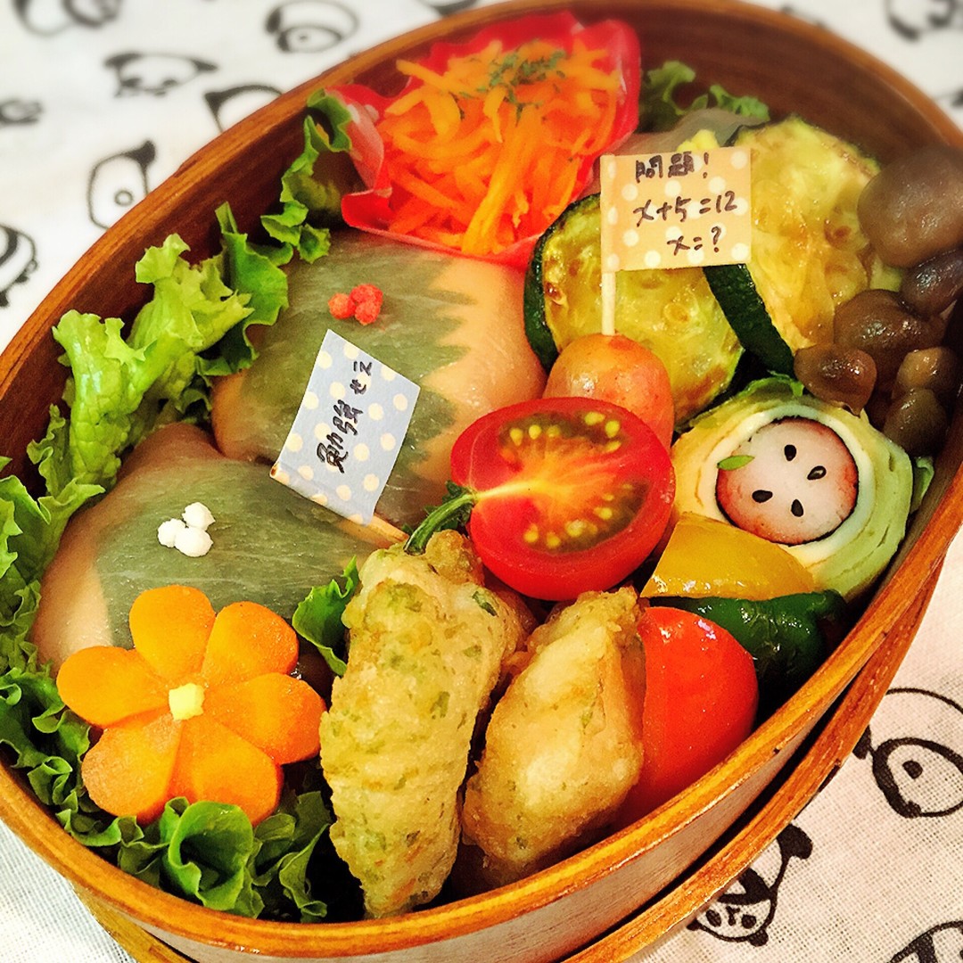 生ハムおにぎりととり天！