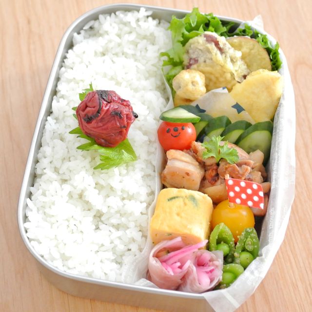 筍の天ぷら弁当