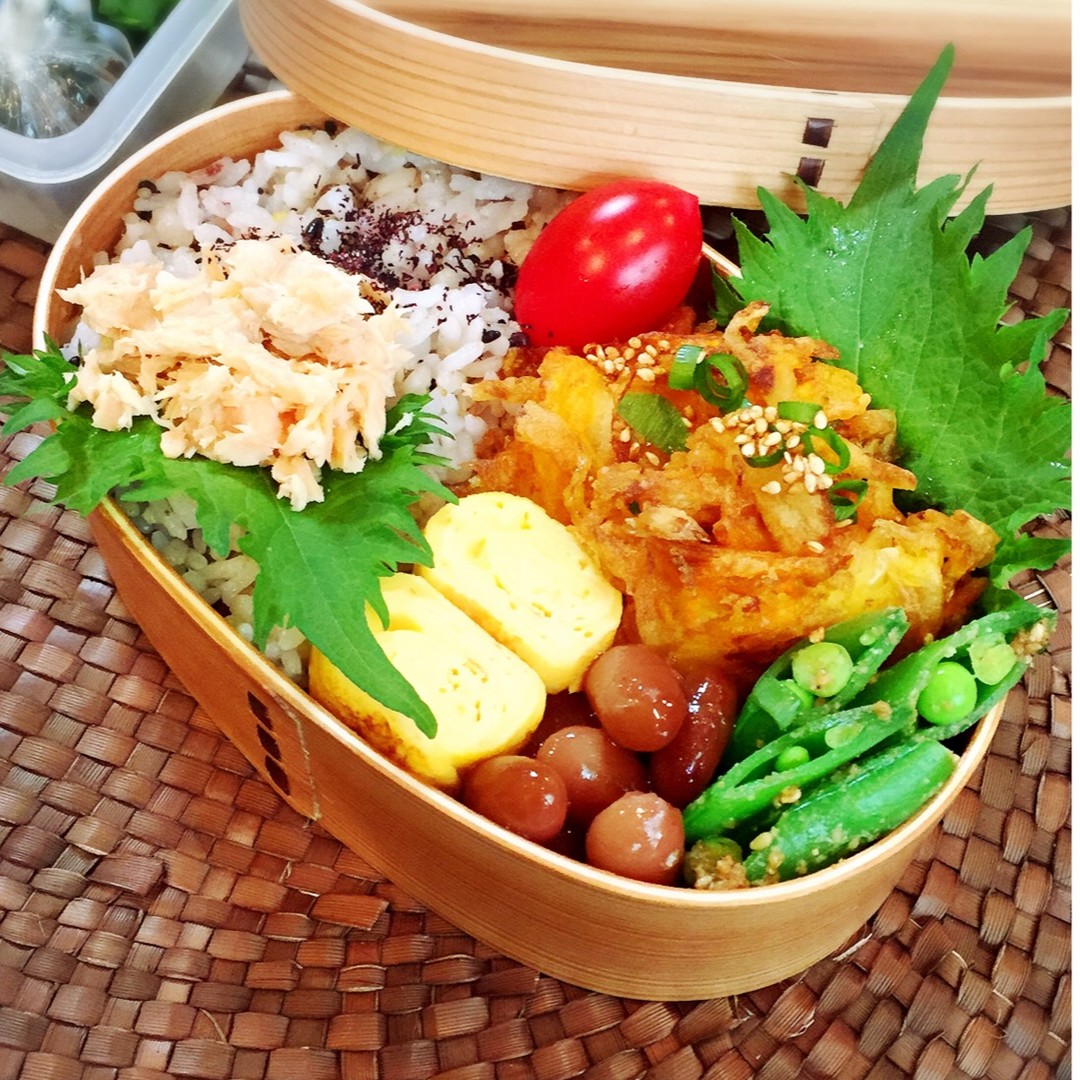 桜海老のかき揚げ弁当