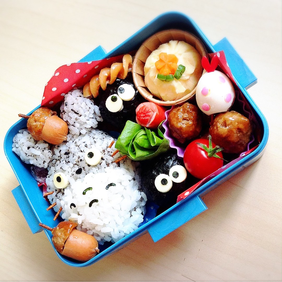 秋だね❗️トトロの森のお弁当