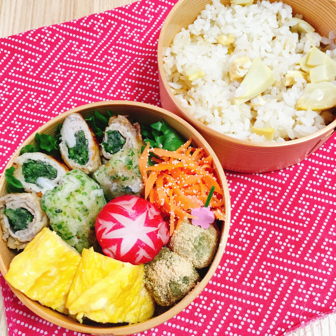 筍ご飯弁当