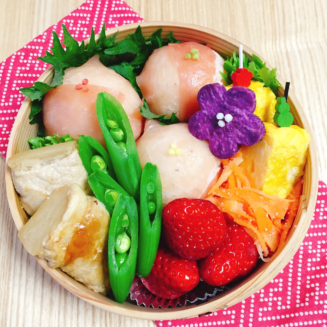 生ハムおにぎり弁当