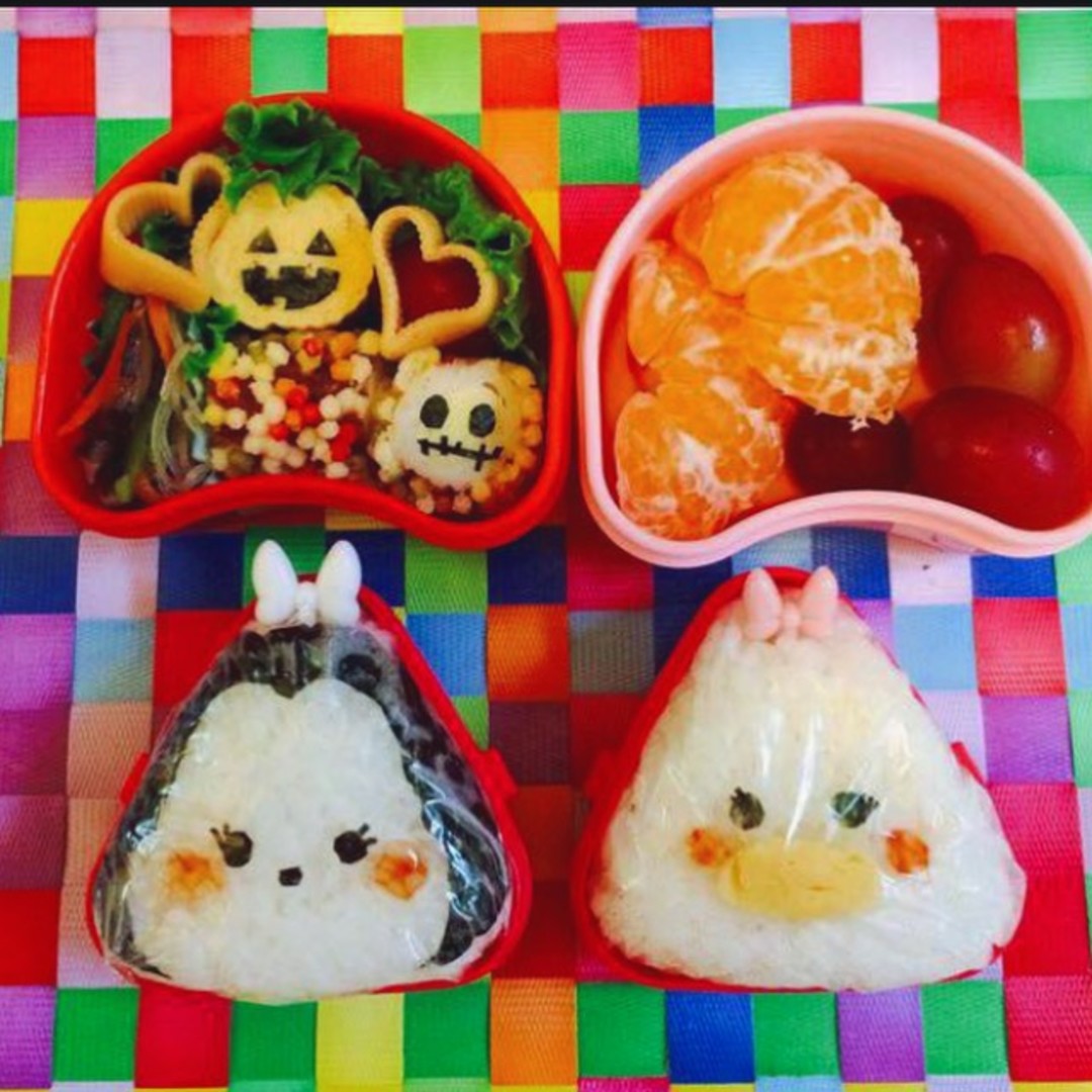 ツムツムハロウィン弁当