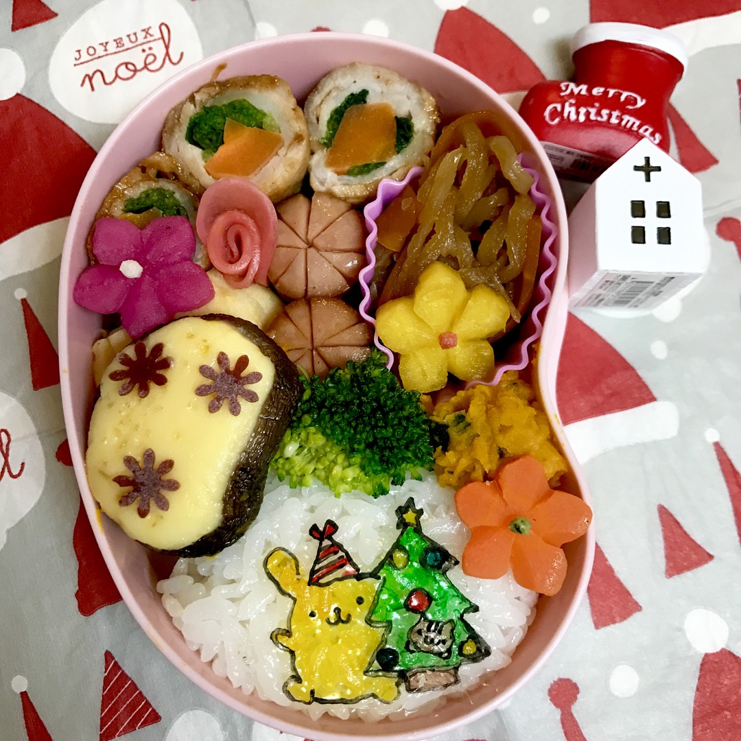ポムポムプリンXmas弁当