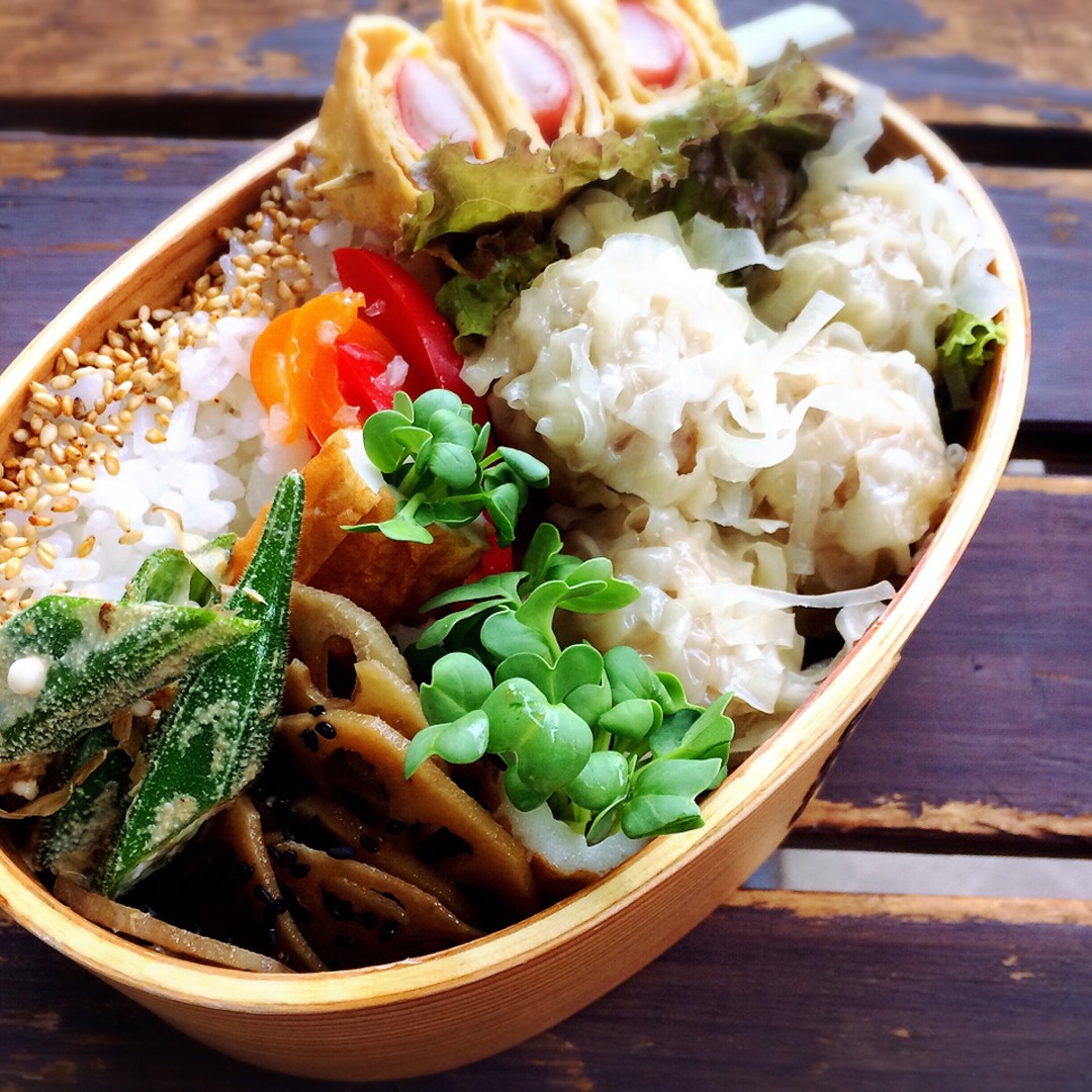 手作りシュウマイ弁当◡̈❁