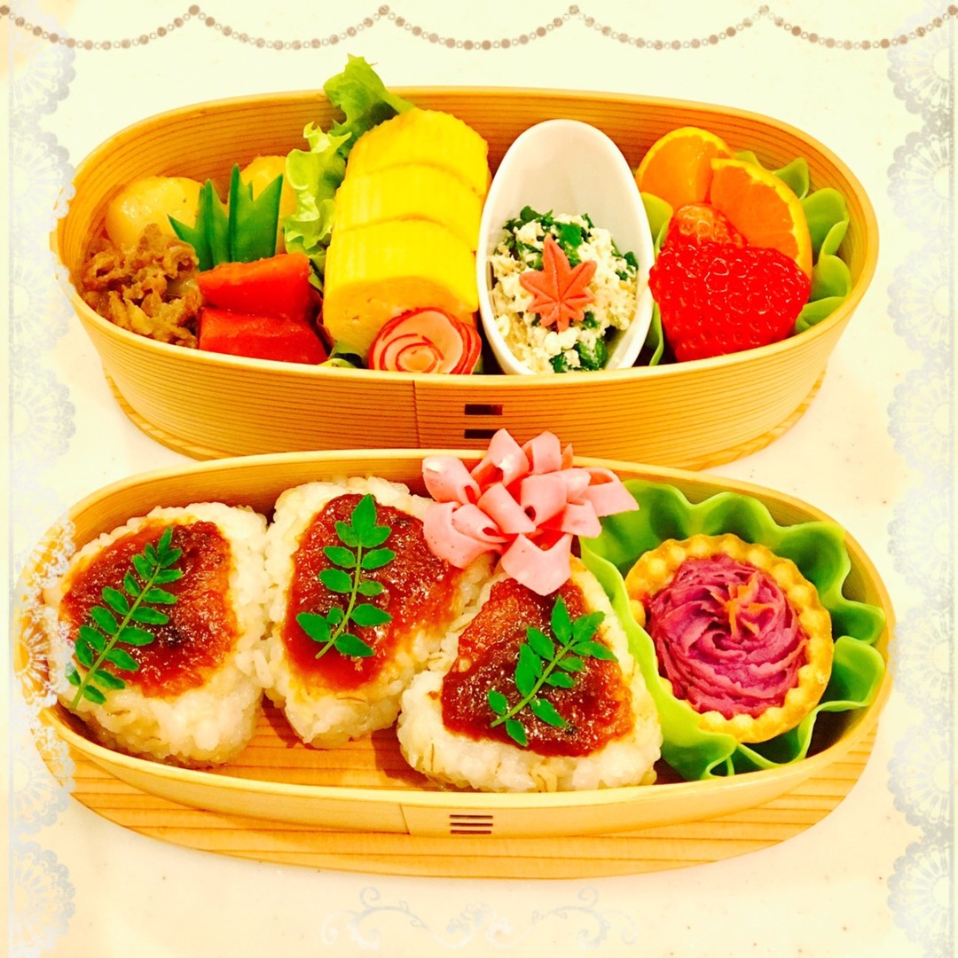 ゆず味噌焼おにぎり弁当