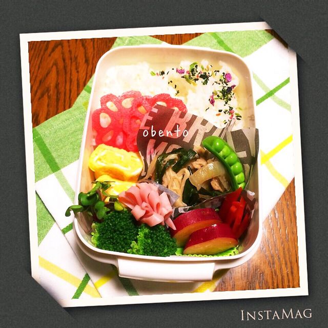 ニラもや豚肉炒め弁当
