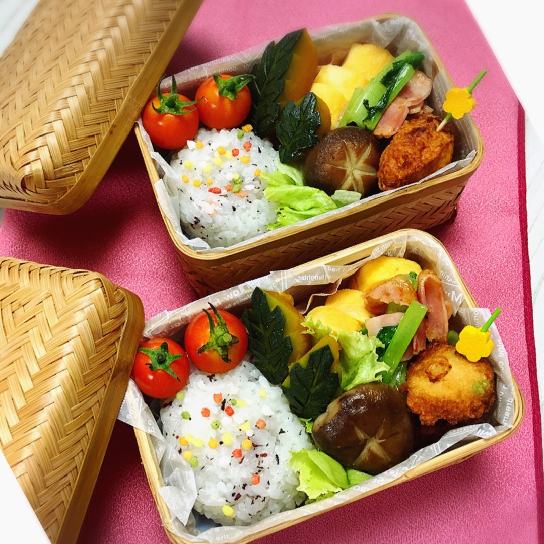 娘と私のお弁当