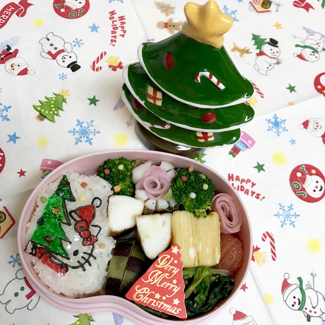 キティちゃんXmas弁当