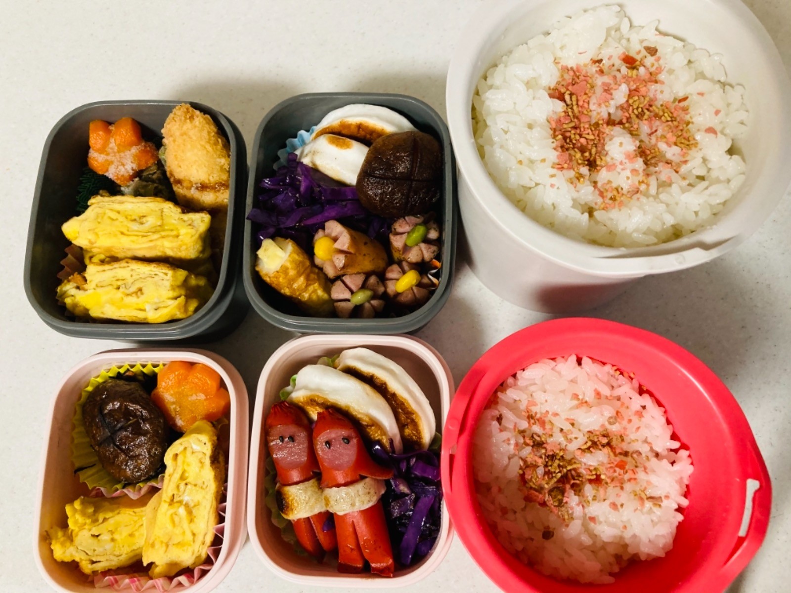 彩りヘルシー弁当