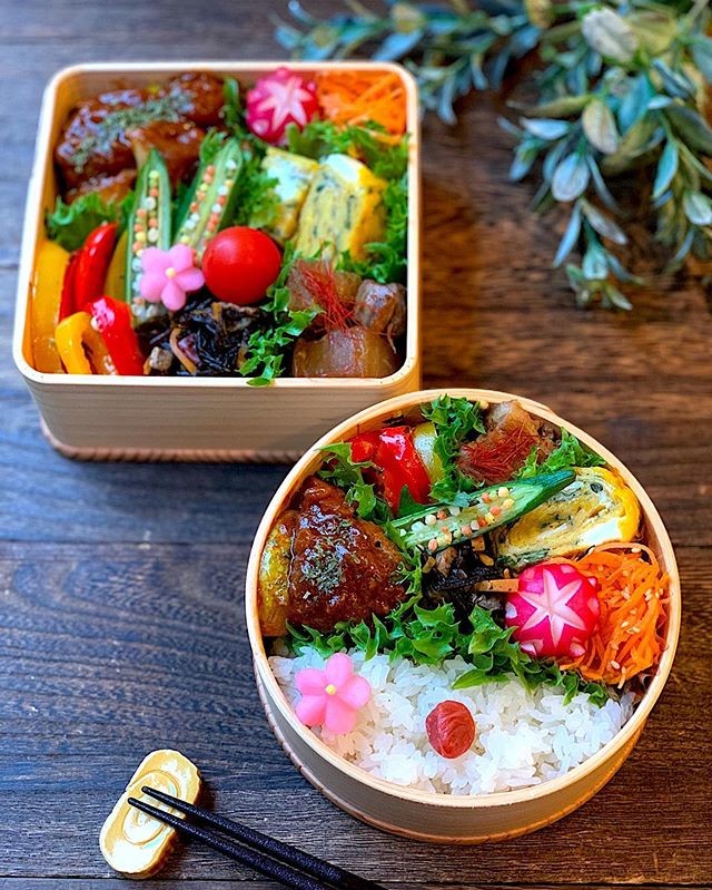 煮込みハンバーグ弁当