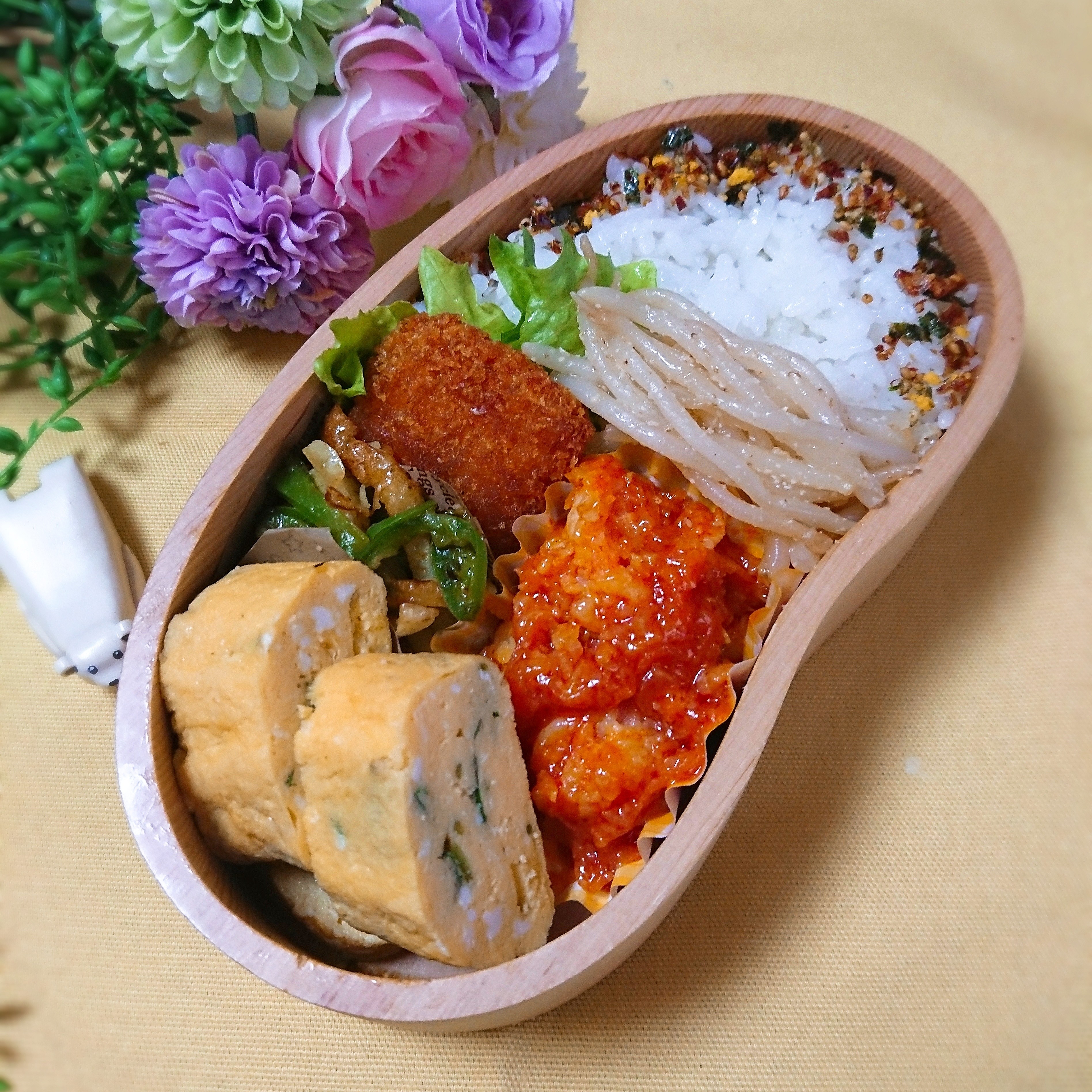 エビチリ弁当
