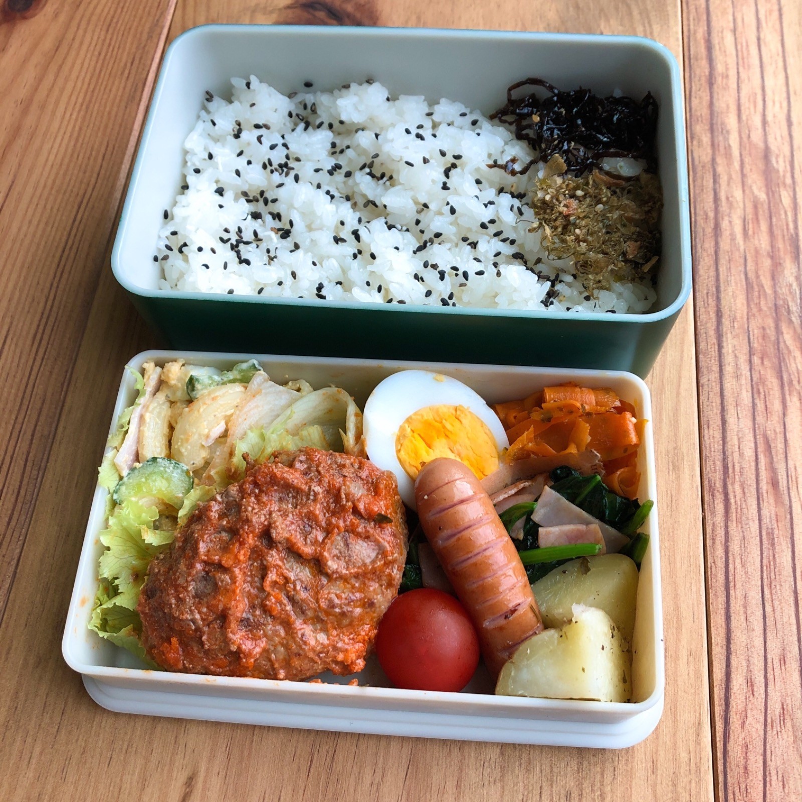 ハンバーグ弁当