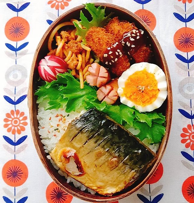 焼き鯖弁当🍱
