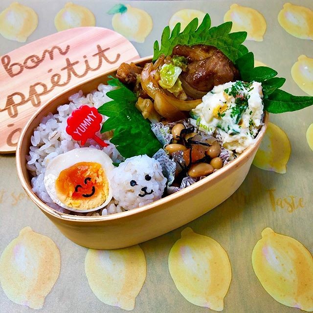 鶏de焼肉弁当こにぎり付き
