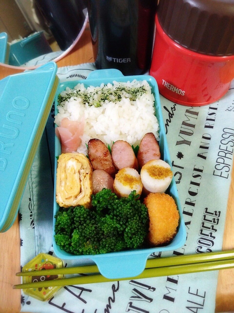 超手抜き弁当