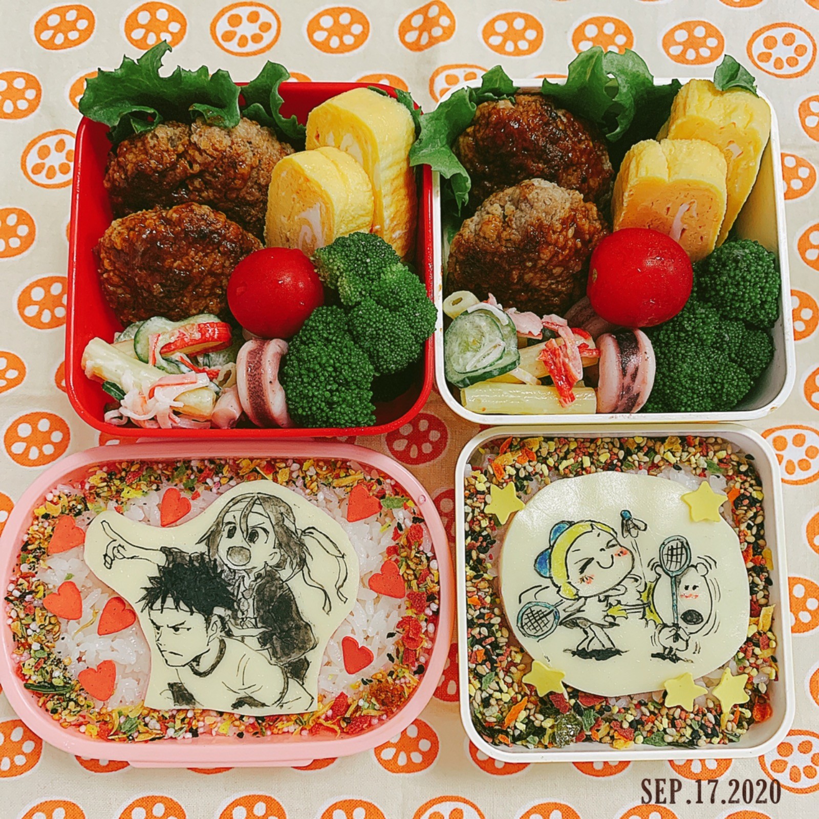 今日のキャラ弁