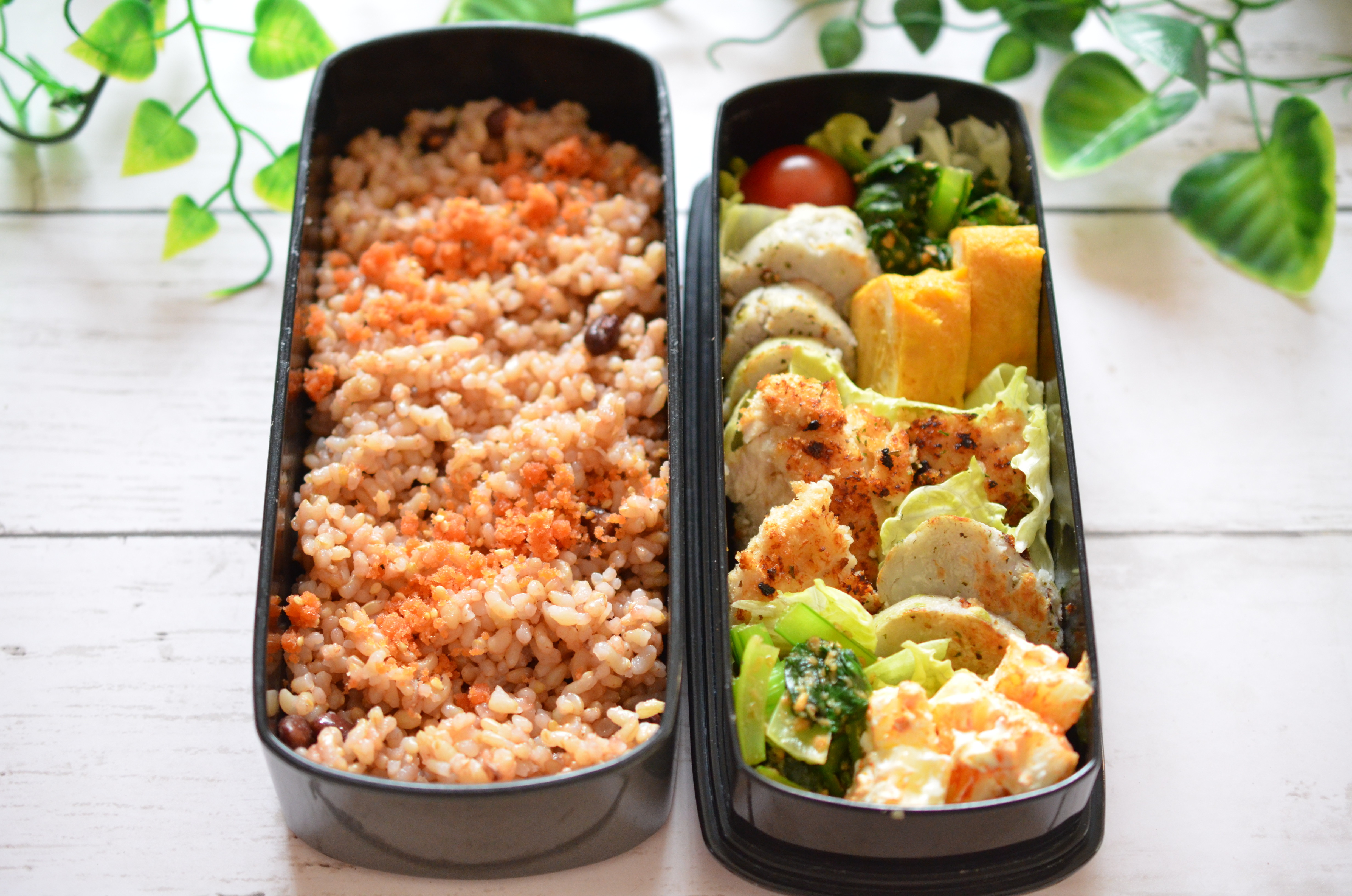 ささみのサクサクパン粉焼き弁当♬