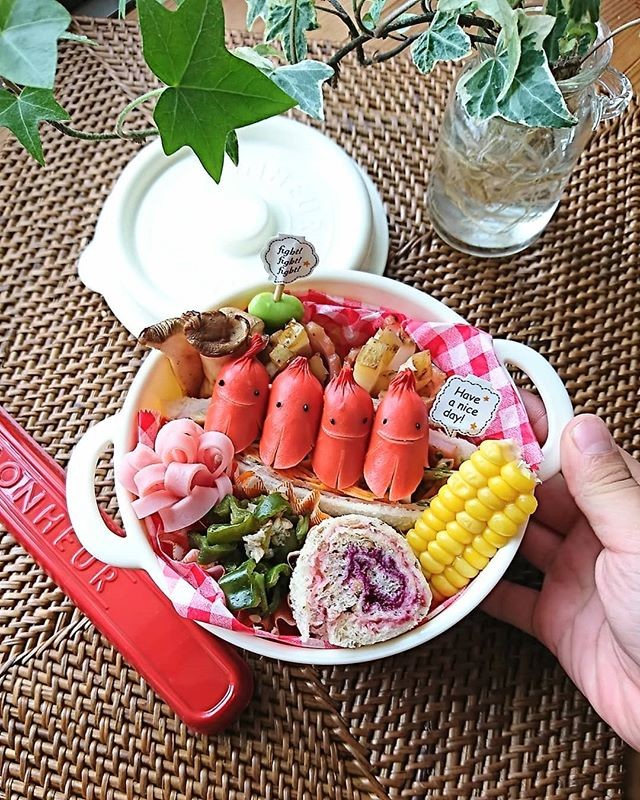 ソーセー人襲来弁当