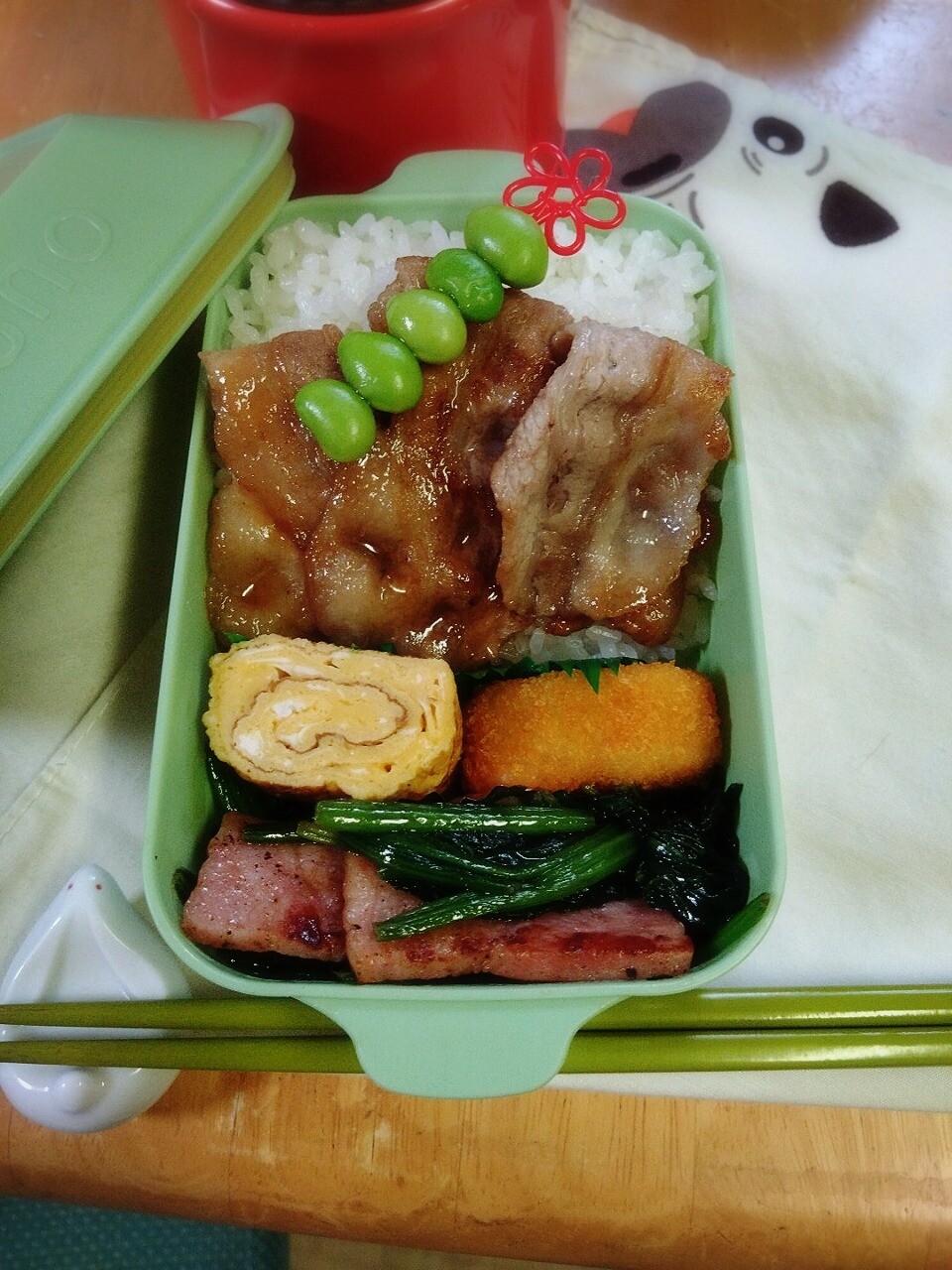 豚丼弁当