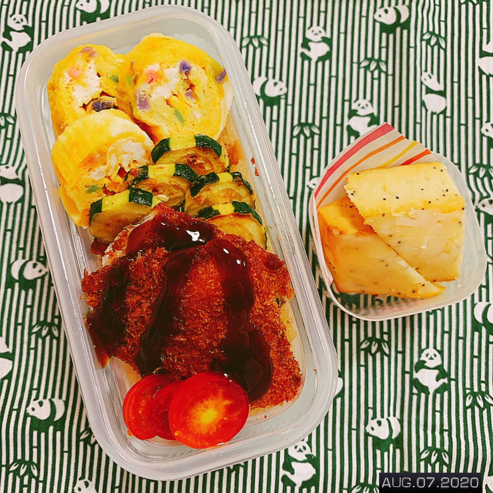 アジフライ弁当