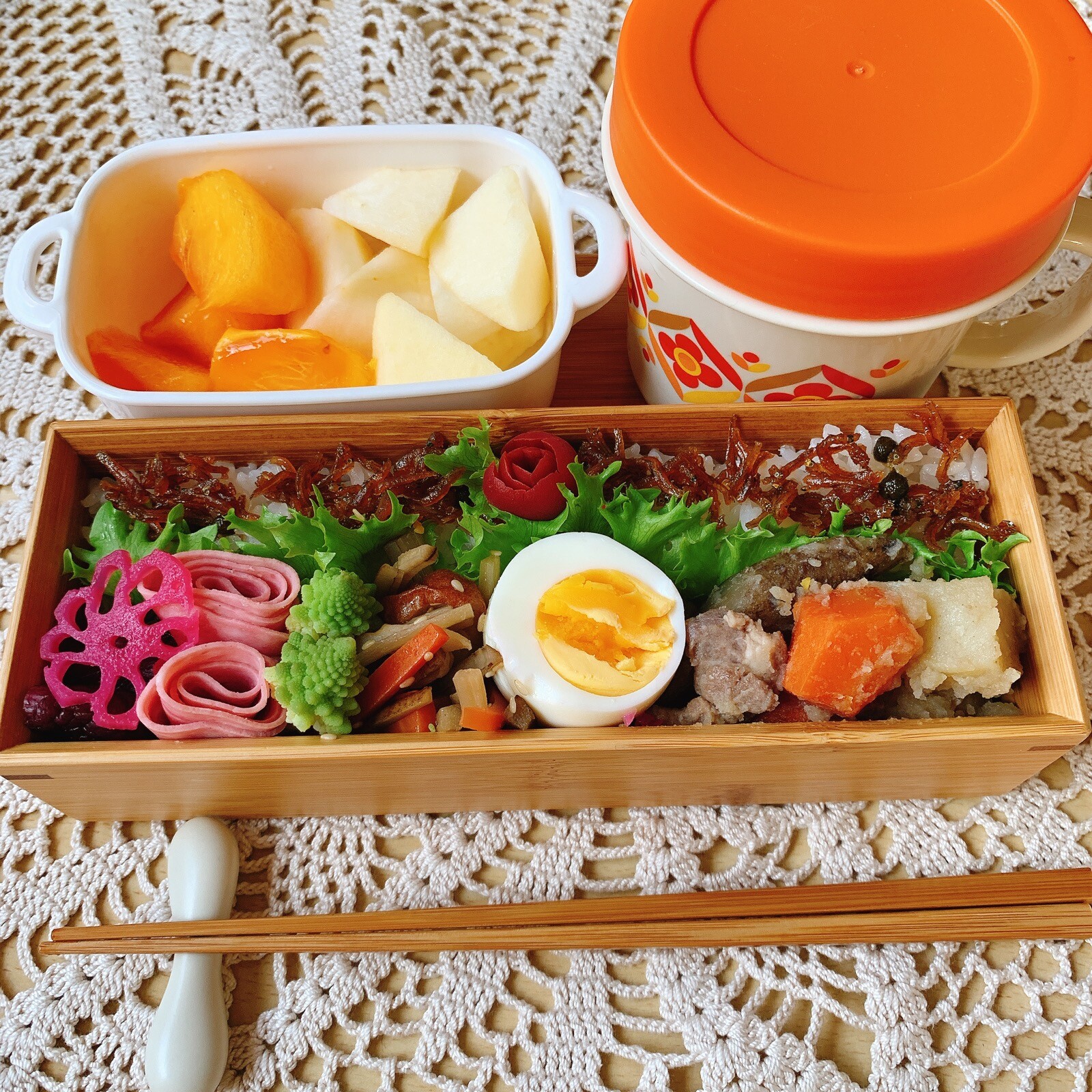 作り置き詰め込み弁当