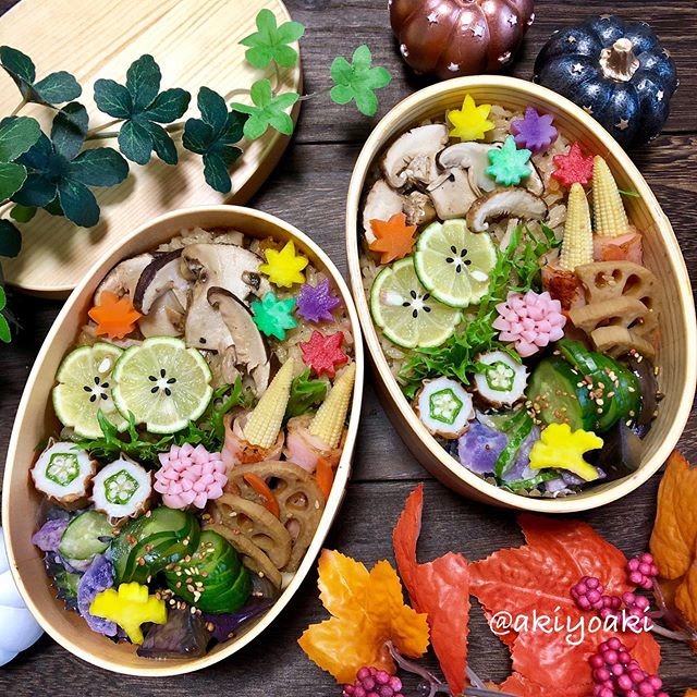 松茸ご飯弁当
