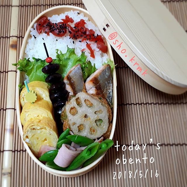 サーモンソテー弁当🍱
