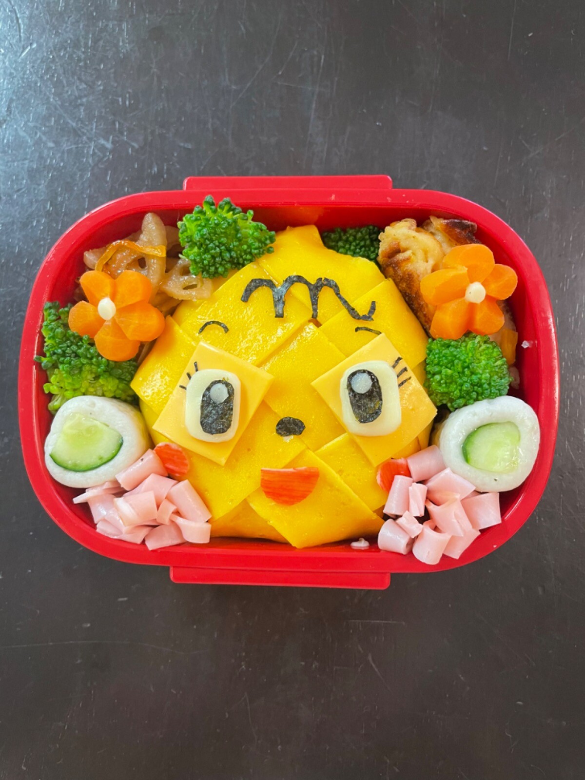 メロンパンナちゃん弁当