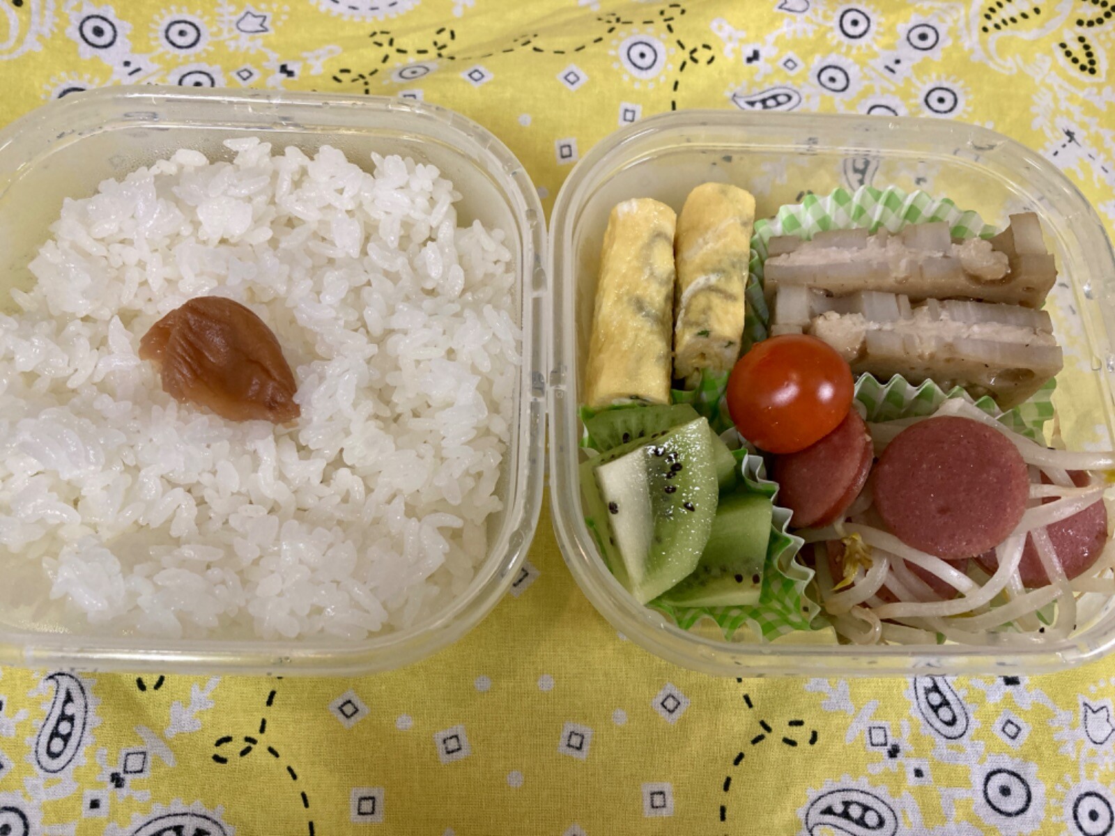 れんこんのはさみ焼き弁当