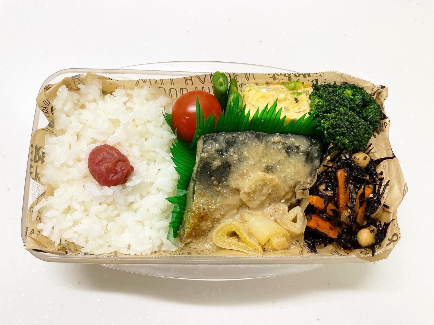 鯖のごま味噌煮弁当🐟