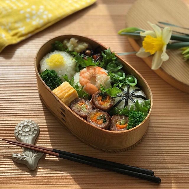 豚肩ロース野菜巻き