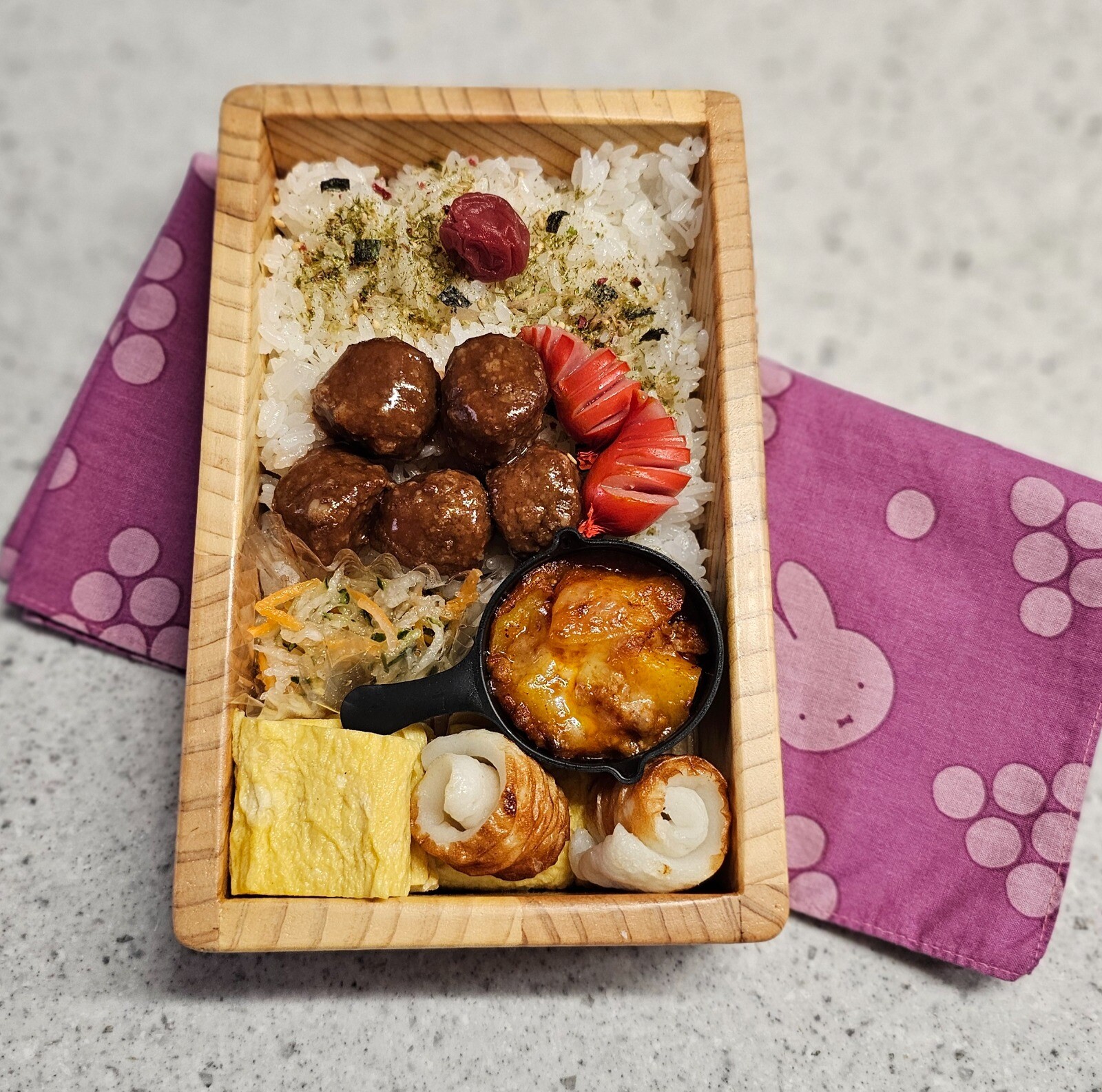 ムスメ弁当