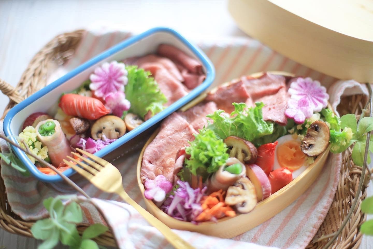 プチ贅沢💕なローストビーフ弁当
