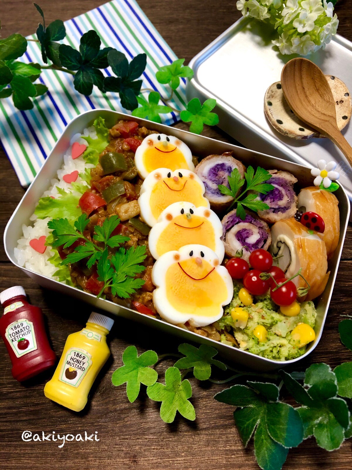 キーマカレー弁当