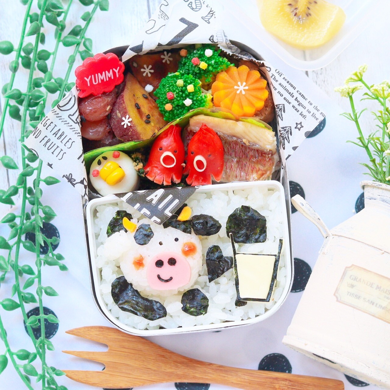 牛乳の日弁当